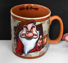 DISNEY Extra Large Snow White & the Seven Dwarfs ‘Wake Up Grumpy’ Coffee Mug