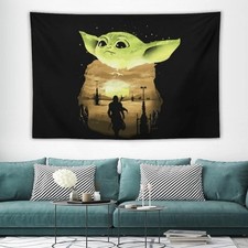 Baby Yoda Wall Tapestry  50 X