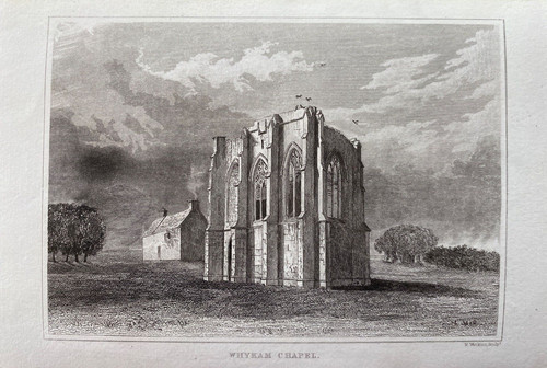 1836 antique print wykeham - 1836,