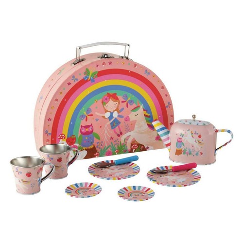 Girls tea party set tin - girls,
