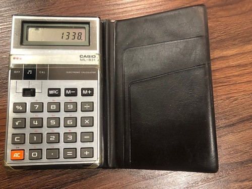 Vintage rare casio 831 - casio, ml-831
