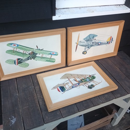 Framed prints with hawker - 3,