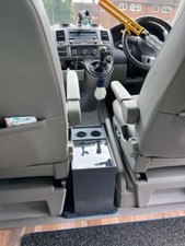 Console black plastic for VW