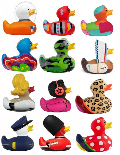 Bud fancy rubber duck - fancy,
