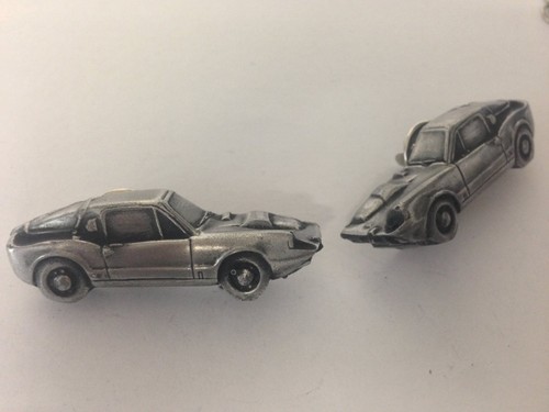 Saab sonette 3d cufflinks - 2,