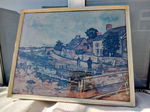 Large vintage framed - large, print