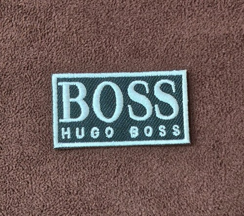 Wide mini boss logo - logo, patch
