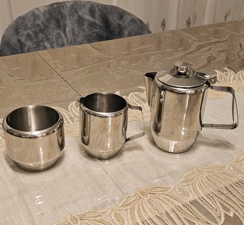 Vintage stainless steel coffee - vintage,