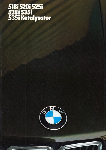 Bmw series e28 - 518i, 520i