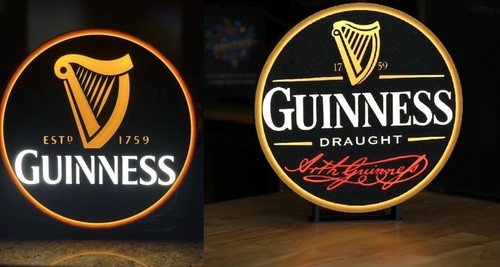 Guinness tap box style light - tap,