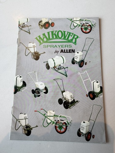 Walkover garden sprayer - walkover,