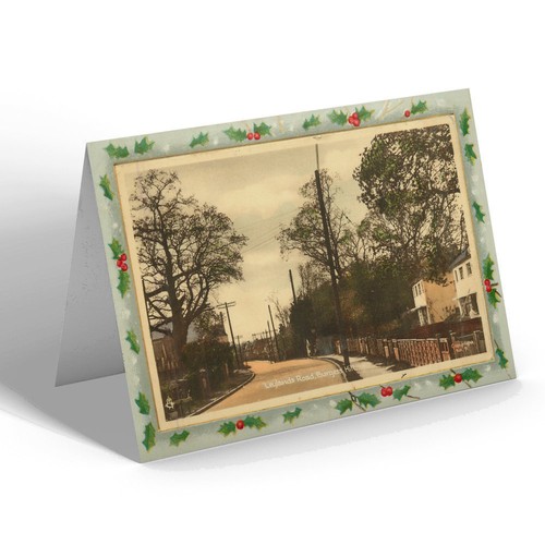 Xmas notelet vintage sussex - notelet,