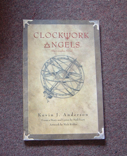 Clockwork angels book - book, neil