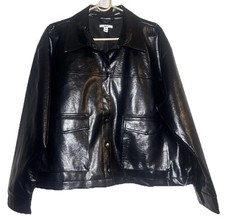 Bar III Faux Leather Jacket