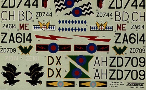 Xtradecal 32001 panavia - xtradecal, 1:32