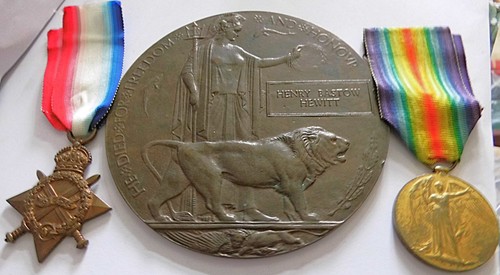 Ww1 death plaque - plaque, star