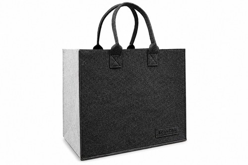 Berelin felt shopper bag - felt, large
