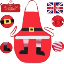 Christmas Apron Kitchen BBQ