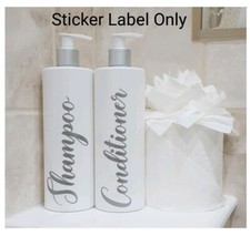 Sticker Label for Bathroom