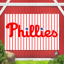 Philadelphia Phillies Flag New Bell Man Cave Banner Tailgating FREE SHIPP