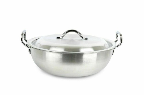 Aluminium wok stir - stir, karahi