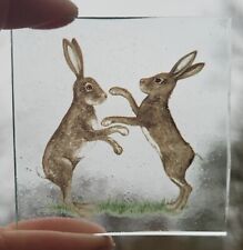 Stained Glass  Hare piece Kiln