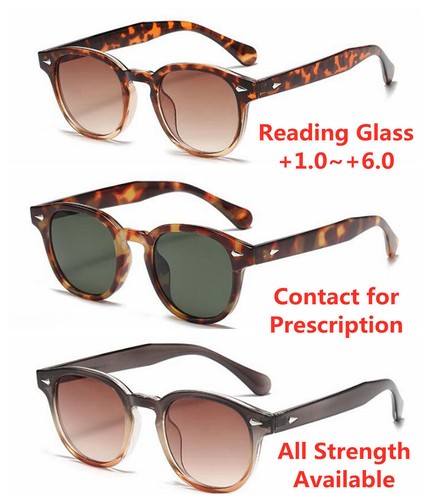 Men women retro round tinted - men,