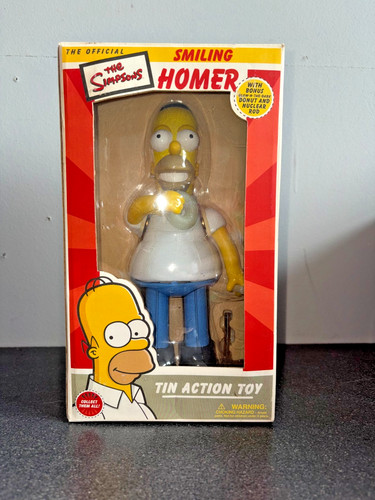 Simpsons smiling homer tin - smiling,