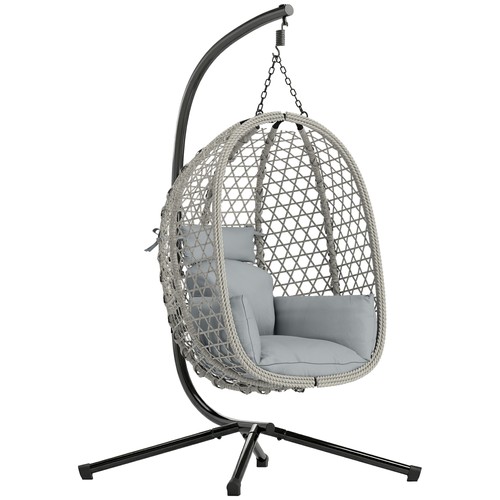 Outsunny hanging egg chair - outsunny,