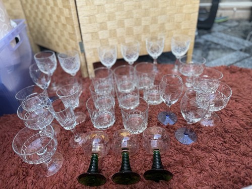 Glassware set variety - glassware,