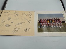 Signed West Ham United Team Photo 8'' x 10'' circa 2000