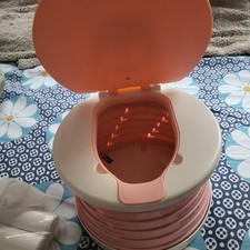 Travel Potty 2-in-1 Portable Carry Potty for Toddlers Foldable Kids Training