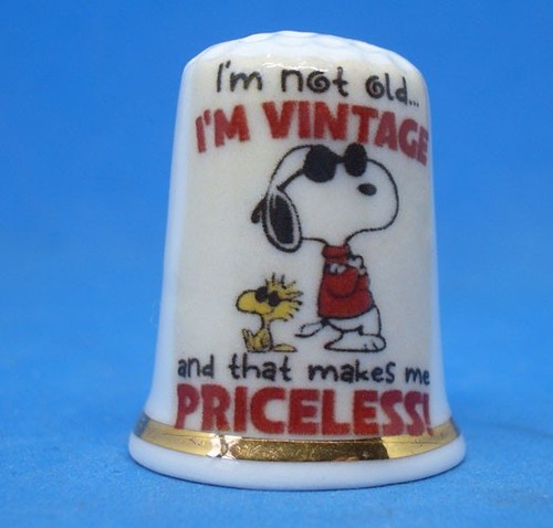 Birchcroft china thimble - china,