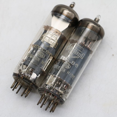Mullard ecl86 vacuum tube pair - ecl86,