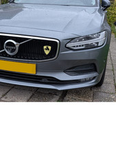 Funny Volvo Moose Badge Emblem