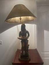 Vintage Blackamoor Figure Table/Lounge Lamp