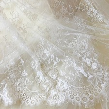 Meters chantilly lace fabric - chantilly,