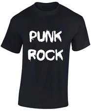 PUNK ROCK MENS T SHIRT COOL MUSIC BAND MUSICIAN TOP 80'S 70'S 90'S RETRO