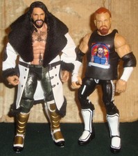 WWE WRESTLING FIGURE MATTEL ELITE SETH ROLLINS & BUDDY MURPHY WITH ENTRANCE GEAR