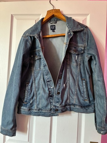 Gap blue denim - button-up, jean