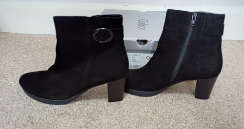 Gabor comfort dove - dove, black