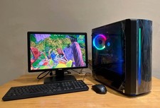 I7 gaming PC nvidia GeForce GTX 1050 Ti graphics With Or Without New monitor