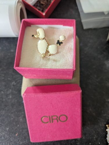 Ciro goldtone enamel - ciro,