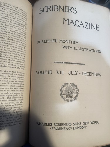 Scribner bound magazine - 3,