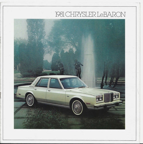 Chrysler baron 1981 usa - chrysler,
