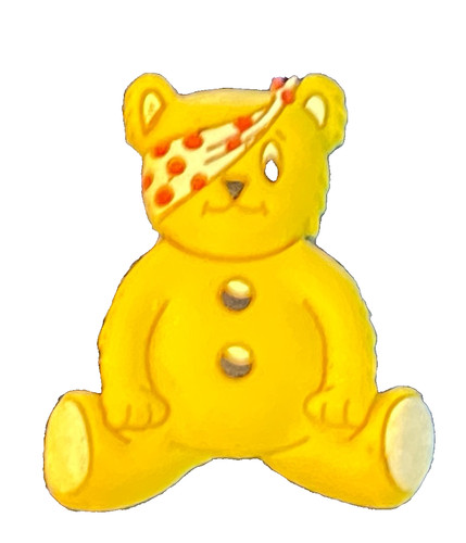 Vintage bbc pudsey - vintage, lapel