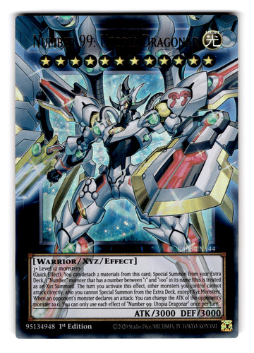 Yugioh number utopia - number, 99: