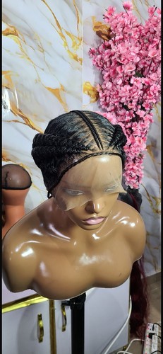 Cornrow braided 360 lace - cornrow, wig
