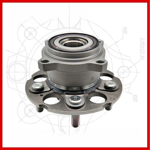 Rear wheel hub bearing - hub,