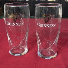 Guinness Pint Glasses x 2 M23